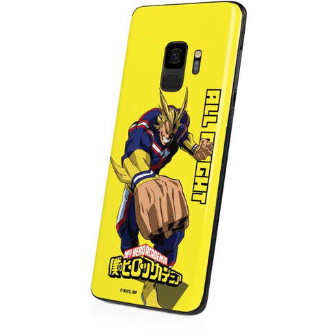 My Hero Academia All Might Season 5 Galaxy S9 Skin